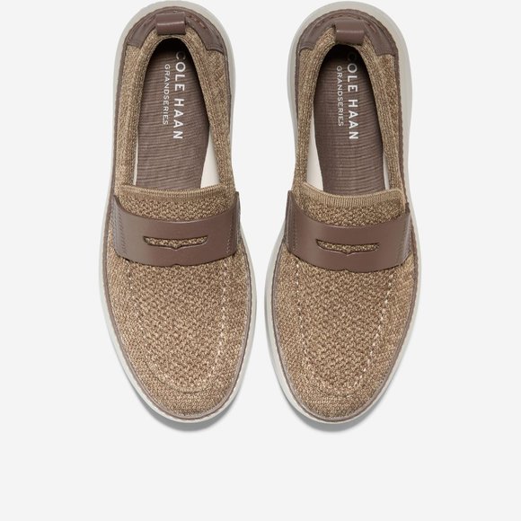 Cole Haan Men's GrandPro TopSpin Brown Stitchlite Penny Loafers - 11.5M - NIB - Picture 10 of 12